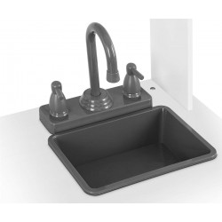 MILLY MALLY Drewniana kuchnia Astrid Black