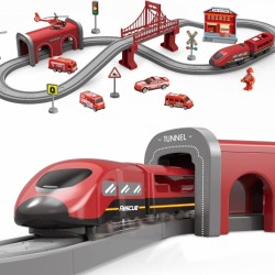 WOOPIE 57444 Zestaw kolejka  elektroniczna lokomotywa