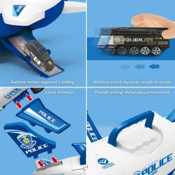 WOOPIE 58144 Samolot Transporter policyjny