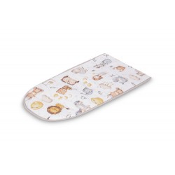 KOKON MUŚLIN ZODIAK SZARY 80x45 + PODUSZKA