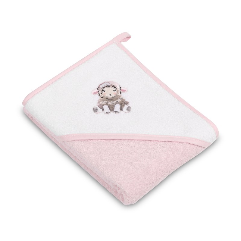 OKRYCIE KĄPIELOWE SHEEP 80X80 ROSE