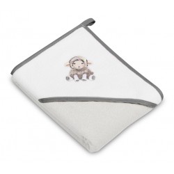 OKRYCIE KĄPIELOWE SHEEP 80X80 GREY