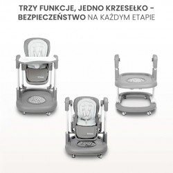 KRZESEŁKO DO KARMIENIA SITRON GREY