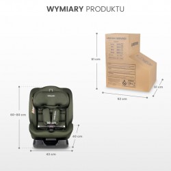 FOTELIK MUNDI I-SIZE GREY (40-150)