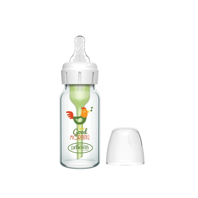 SB41631 BUTELKA STANDARD SZKŁO 120ML OPTION PLUS KOGUT