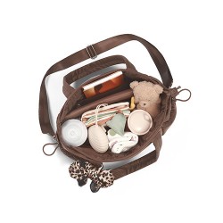 1672/03 TORBA DLA MAMY DO WÓZKA CAMI CZEKOLADOWA