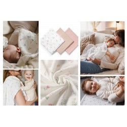 828/01 PIELUSZKI MUŚLINOWE MARSZCZONE SUPER MIĘKKIE RÓŻOWE