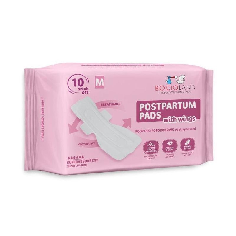1561 PODKŁADY POPORODOWE WYSOKOCHŁONNE 10SZT M BL156