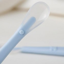 2452 ŁYŻECZKA SILIKONOWA NIEBIESKA BL245