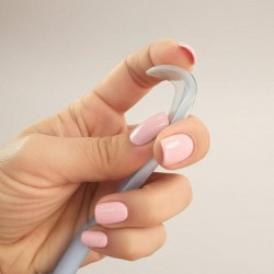 2452 ŁYŻECZKA SILIKONOWA NIEBIESKA BL245