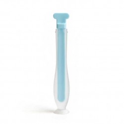 2469 SZCZOTECZKA SILIKONOWA "U" DO ZĘBÓW NIEBIESKA BL246