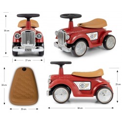 MILLY MALLY Pojazd Royce burgund