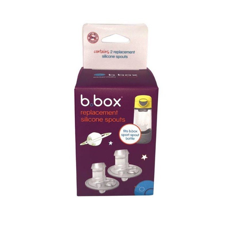 B.BOX BB00693 Ustniki zapasowe do butelek sportowych tritanowych 450 i 600 ml 2 szt.