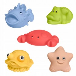 TULLO 522 Zwierzątka do kąpieli 5szt. bez dziurki Higieniczne