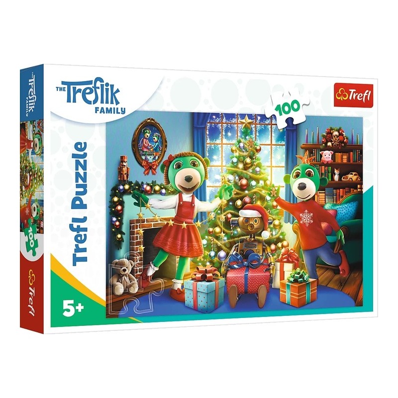 TREFL 16459 Puzzle 100 Zimowe Trefliki