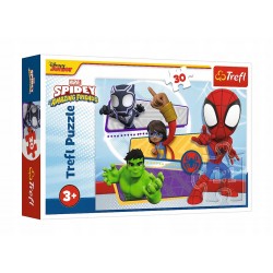 TREFL 18322 Puzzle 30 Odważny Spidey