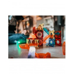 WOOPIE 40017 Magnetyczne klocki Tor świetlny 49 el.