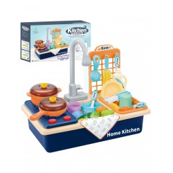 WOOPIE 42820 Zlewozmywak 2w1 kuchnia niebieska