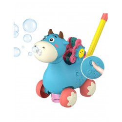 WOOPIE 44893 Pchacz Krówka z dźwiękiem niebieski