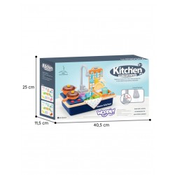 WOOPIE 42820 Zlewozmywak 2w1 kuchnia niebieska