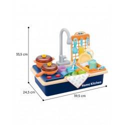 WOOPIE 42820 Zlewozmywak 2w1 kuchnia niebieska