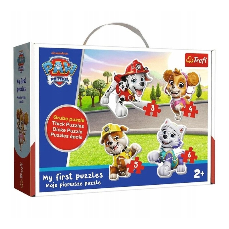 TREFL 36136 Puzzle Baby Classic Kochane pieski / Psi Patrol