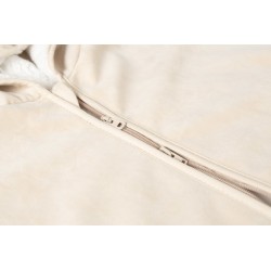 PONCZO SAMOCHODOWE PLUSZ BEŻOWY