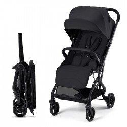 KINDERKRAFT Wózek spacerowy INDY 3 Coal Black