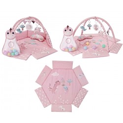 MILLY MALLY 6829 TinyMini CC9881 Mata edukacyjna Dino Pink
