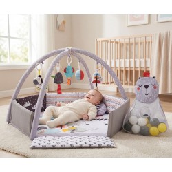 MILLY MALLY 6830 TinyMini CC9639 Mata edukacyjna Śpiący Miś