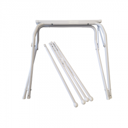 TEGA DM-038-103 Stojak pod wanienkę składaną do montażu biały