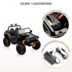 TERENOWY POJAZD AKUMULATOROWY RINGO BLACK