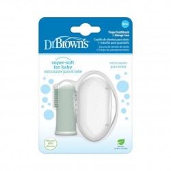 HG126 SILIKONOWA SZCZOTECZKA DO CZYSZCZENIA ZĘBÓW Z PUDEŁKIEM ZIELONA