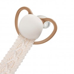 A0715 TASIEMKA DO SMOCZKA BAWEŁNA ECRU