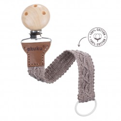 A0716 TASIEMKA DO SMOCZKA BAWEŁNA BEŻ