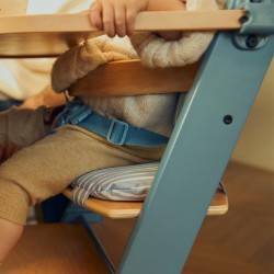 KINDERKRAFT Krzesełko do karmienia ENOCK Nordic Breeze z poduszką