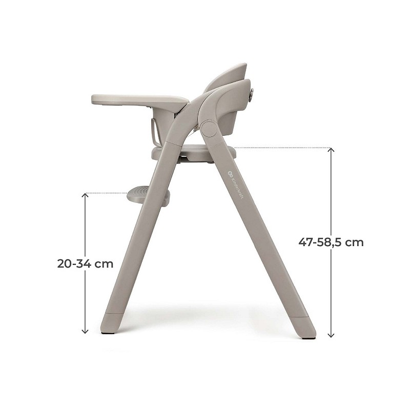 KINDERKRAFT Krzesełko TINO grey