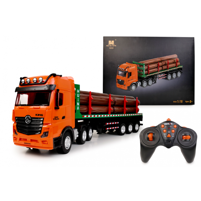 ARTYK 180002 Auto ciężarowe zdalnie sterowane transporter drewna