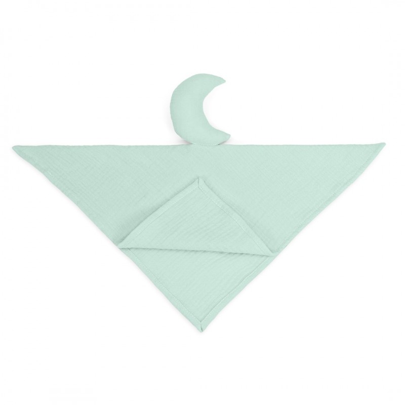 ALBERO MIO Pieluszko-przytulanka muślinowa WM446 Miętowy