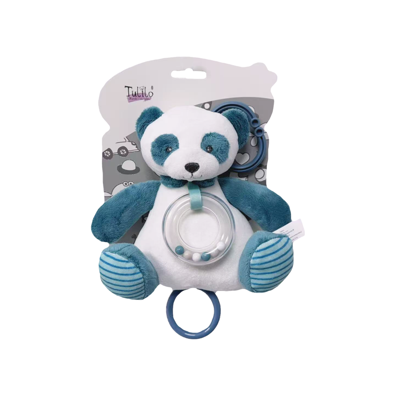 AXIOM 9551 Pozytywka Panda niebieska 18 cm