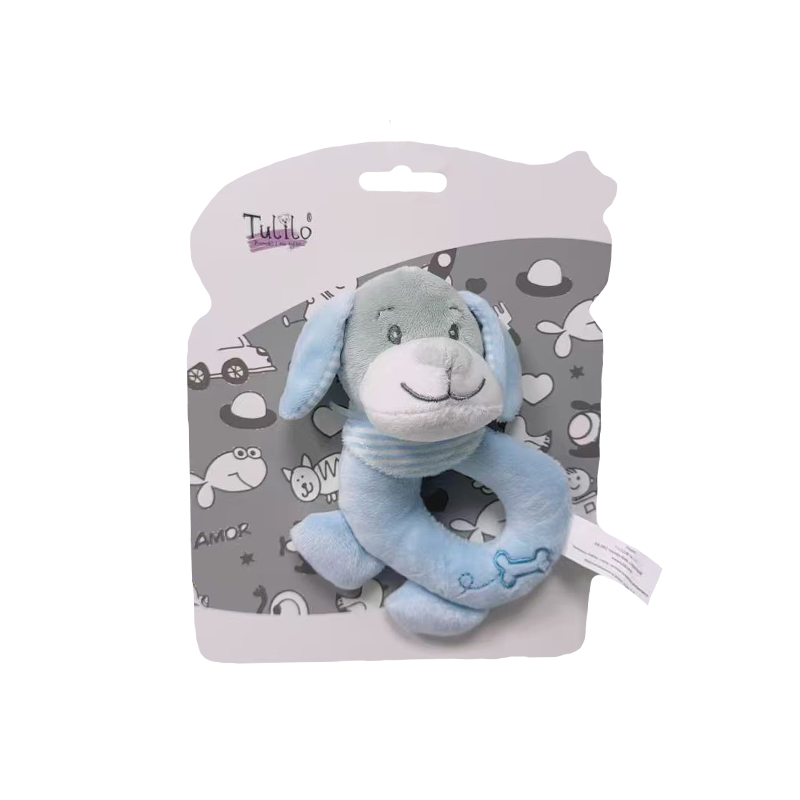 AXIOM 9558 Grzechotka Piesek niebieski 14 cm