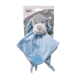 AXIOM 9559 Miluś Piesek niebieski 25 cm