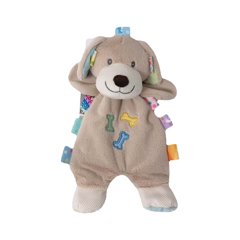 AXIOM 9566 Miluś Piesek 27 cm z groszkiem