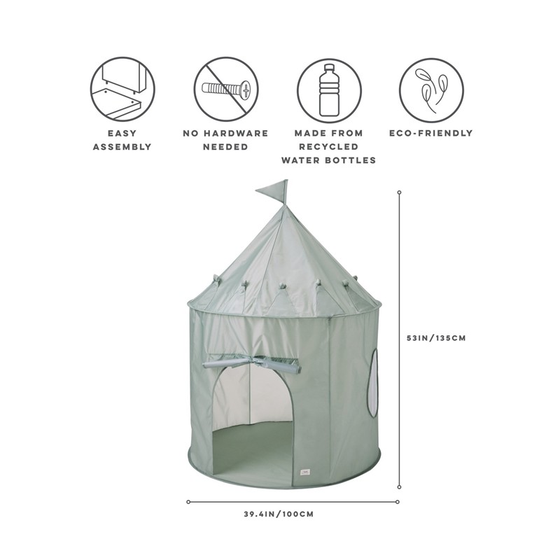 3 Sprouts Namiot dla dzieci Green