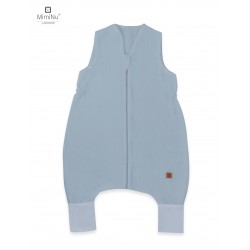 KIECZMERSKI Śpiworek do spania letni z nogawkami MUŚLIN S bawełna 100% 1-2,5 lat, 0,5-1TOG jeans