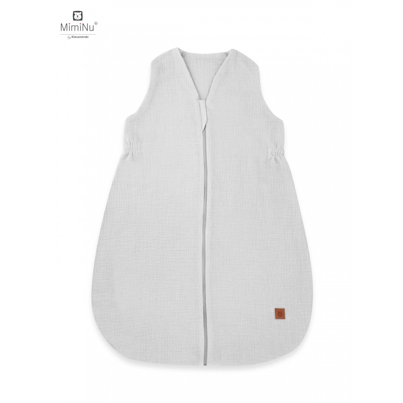 KIECZMERSKI Śpiworek letni AVI MUŚLIN bawełna 100% 3-12m, 0,5-1TOG śmietanka