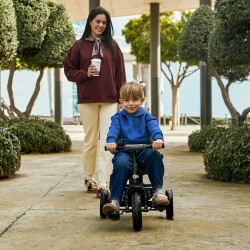 KINDERKRAFT Rowerek trójkołowy ASTON 2 PLUS Navy