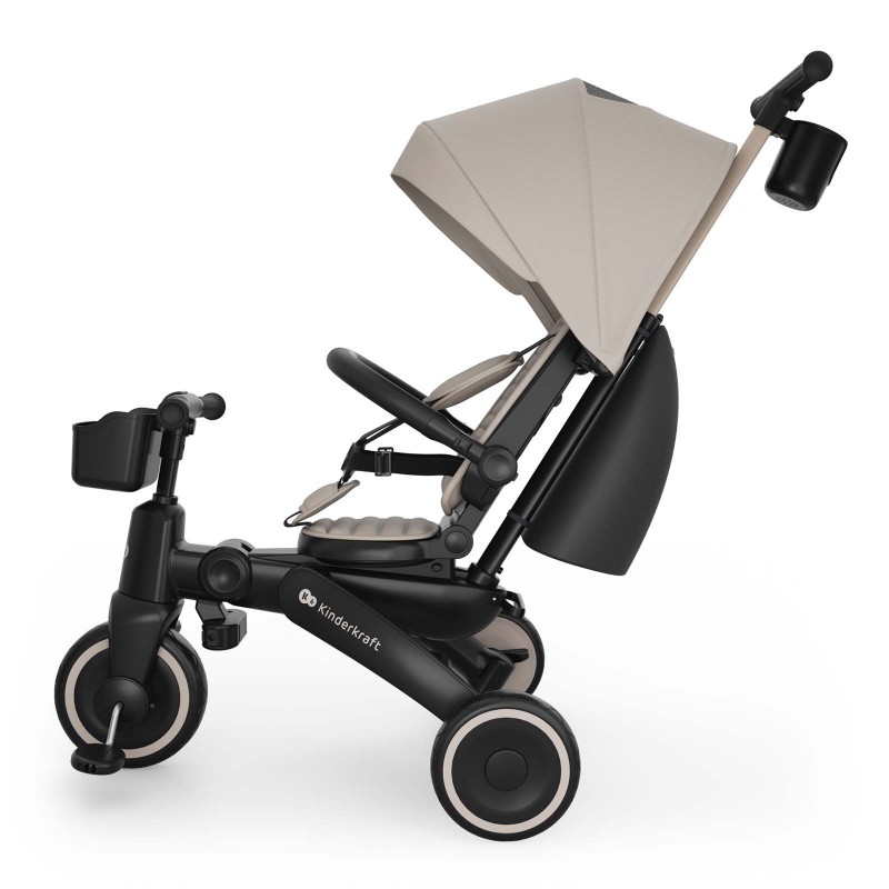 KINDERKRAFT Rowerek trójkołowy JAZZ 3 beige