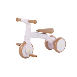 MOOVKEE TODI Rowerek trójkołowy biegowy z pedałami 3w1 blossom pink