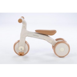 MOOVKEE TODI Rowerek trójkołowy biegowy z pedałami 3w1 warm sand